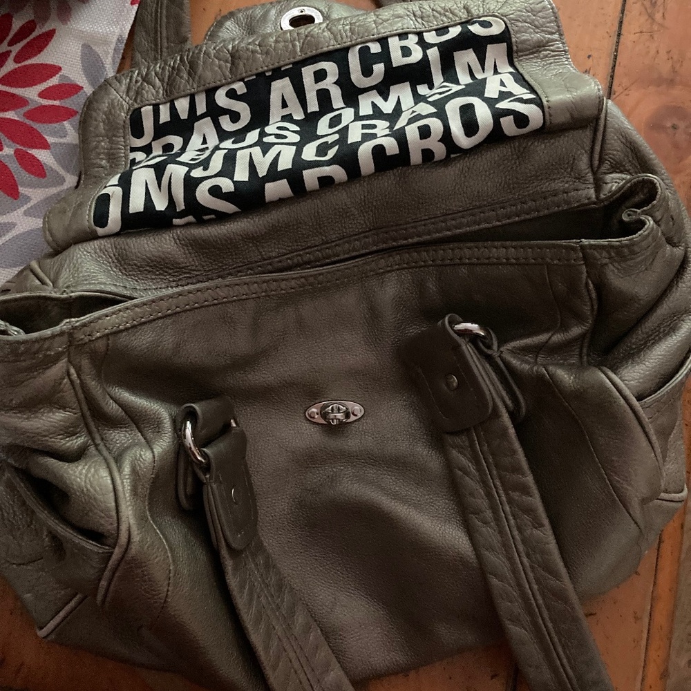 Marc By Marc Jacobs Leather Slouch Hobo Purse Handbag